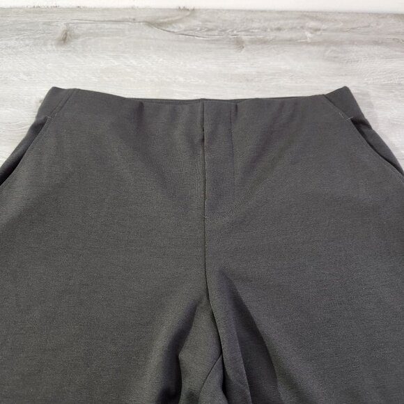 Nic & Zoe Drapey Ponte Wide Leg Ankle Pant In Briar New With Tags Women's Size M - Picture 7 of 14